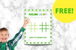 ST PATRICK´S DAY FREE PRINTABLE CARD