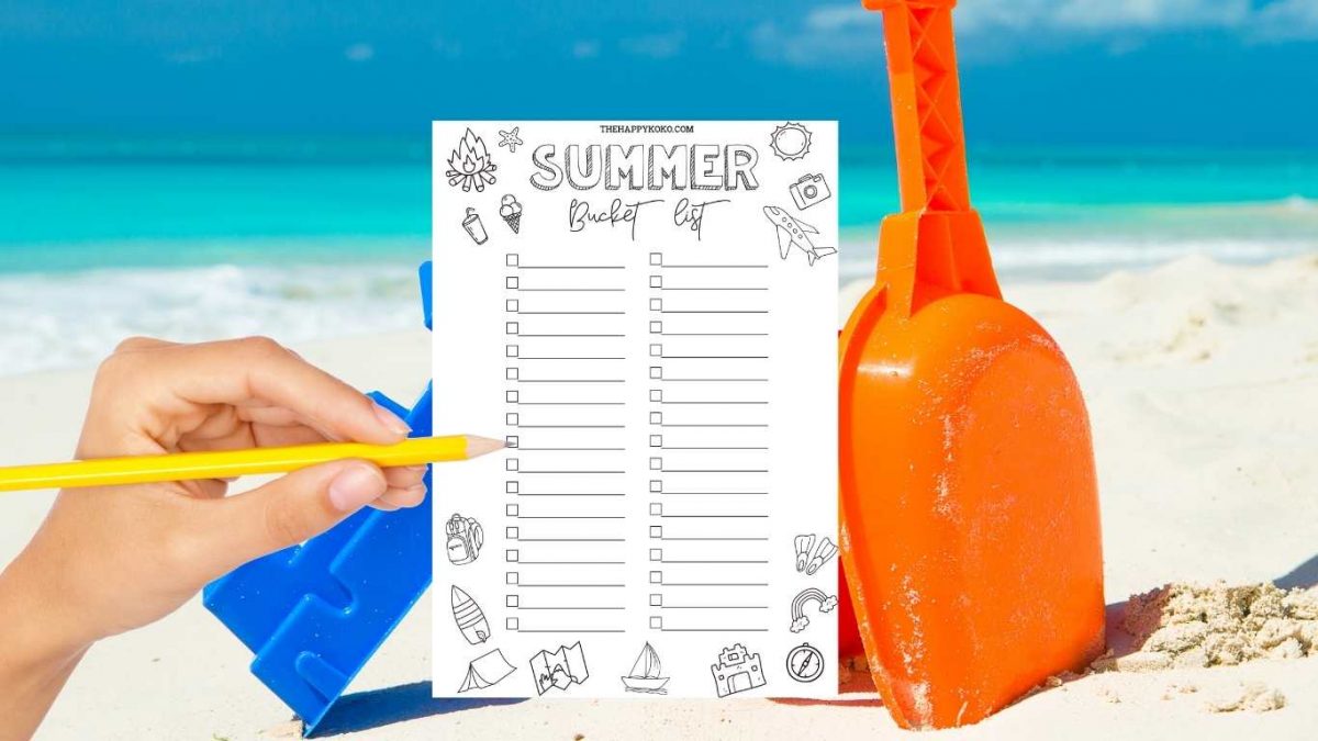 kids summer bucket list