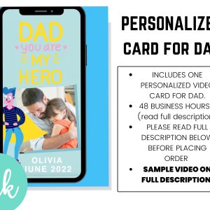 Father´s day video greeting card